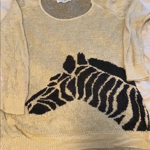 Zebra sweater